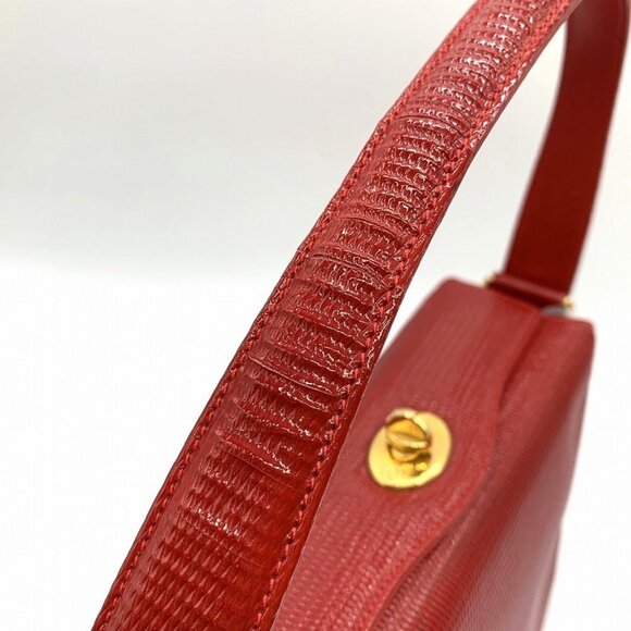 GUCCI Red Leather Bag - Picture 13 of 13